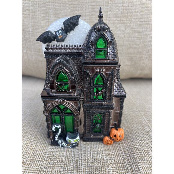 Bath Body Works Wallflower Plug Halloween Haunted House 2017 Discontinued Used - Picture 1 of 7